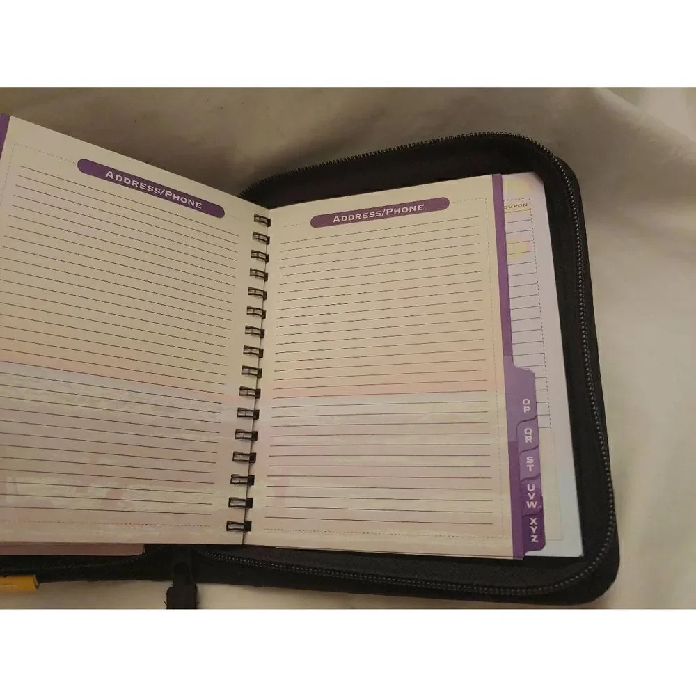 Day-Timer Navigator Fabric Binder Organizer